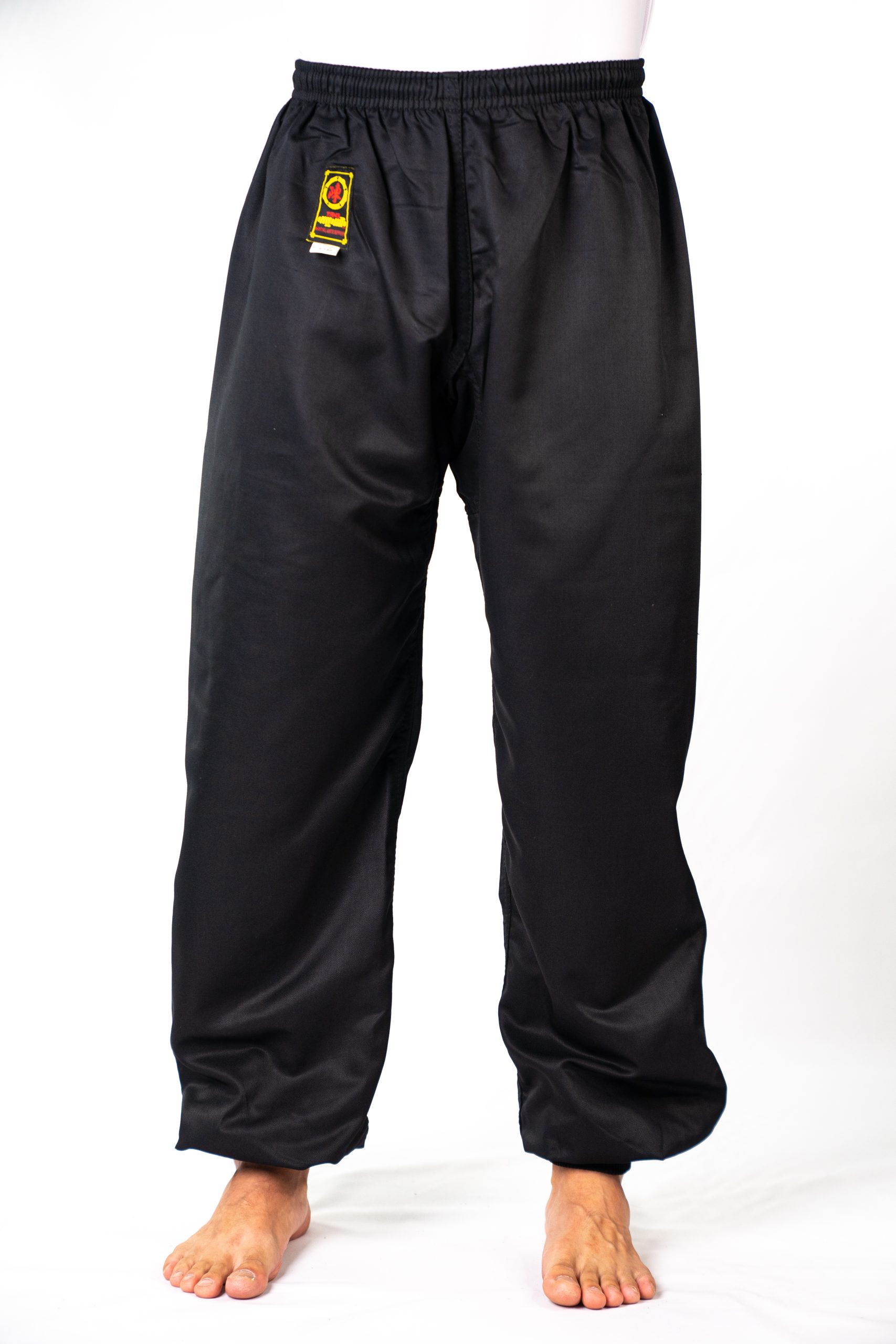 Black Cotton Casual Kung fu Tai chi Pants Martial arts Suit Wing Chun  Trousers,Other traditional Chinese clothes